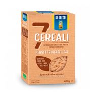 Macarrão Italiano Penne Rigate 7 Cereais De Cecco 400 G
