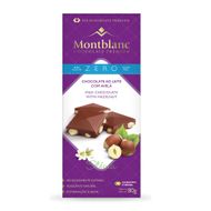 Chocolate Ao Leite Com Avelã Zero Montblanc 80 G