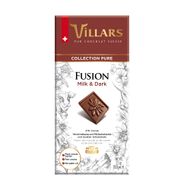 Barra De Chocolate Suiço Milk & Dark 41% Cacau Villars 100 G