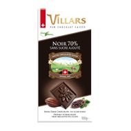 Barra De Chocolate Suiço 70 % Amargo Villars 100 G