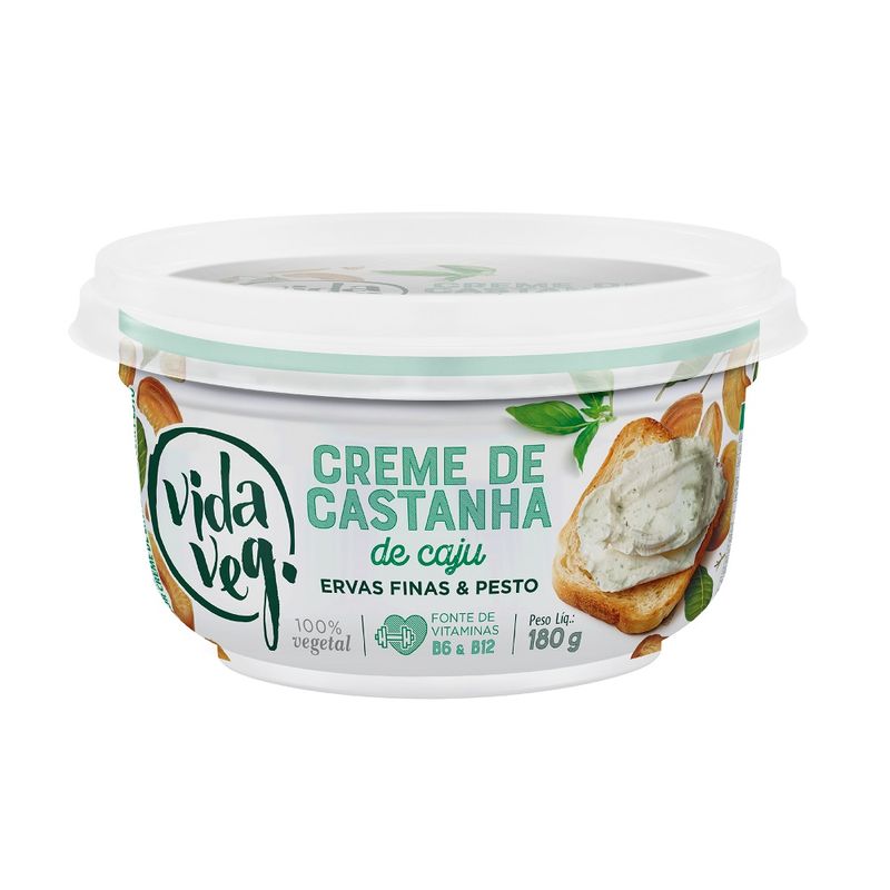 Creme-De-Castanha-De-Caju-Ervas-Finas-Com-Pesto-Vida-Veg-180-G