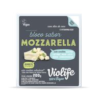 Queijo Vegano Bloco Sabor Mozzarella Violife 200 G