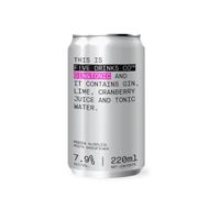 Gin Tônica Five Drinks 220 Ml