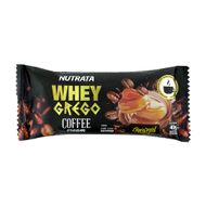 Barra Whey Grego Coffee Caramel Nutrata 40 G