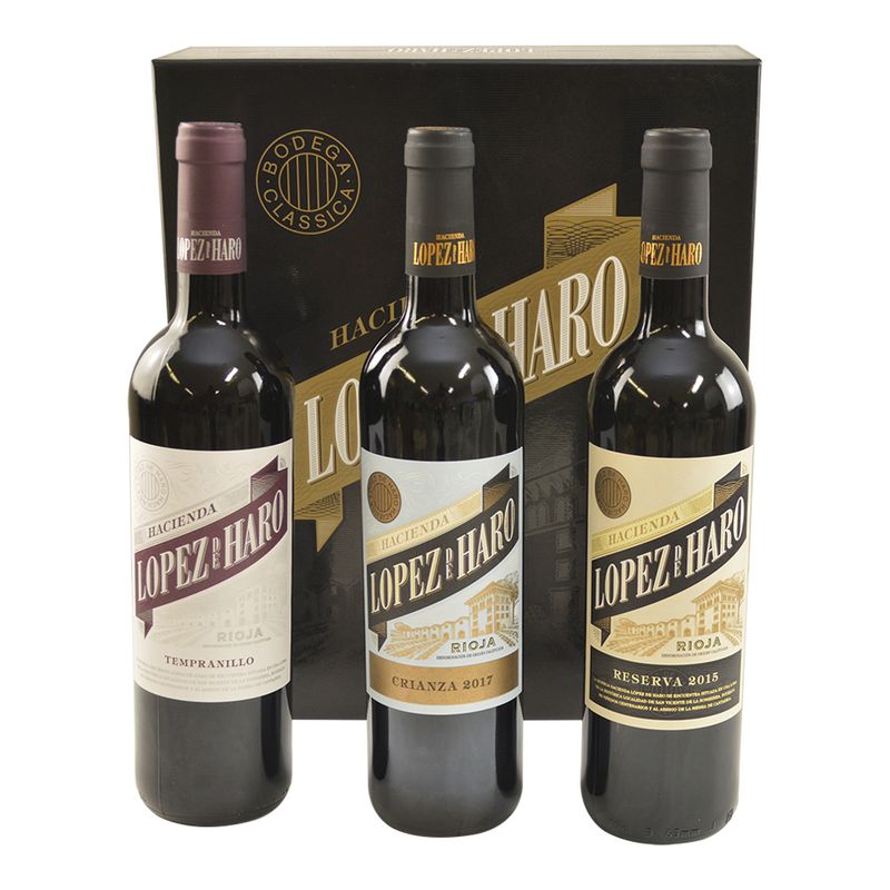 Vinho-Espanhol-Lopez-Haro-Tinto-Kit-Com-3-Garrafas-750-Ml