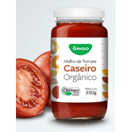 Molho De Tomate Orgânico Caseiro Órigo 330 G