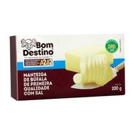 Manteiga Bufala Bom Destino Com Sal 200g