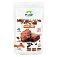 Mistura Para Brownie Integral Vitalin 270 G