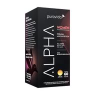 New Alpha Women Puravida Com 60 Cápsulas