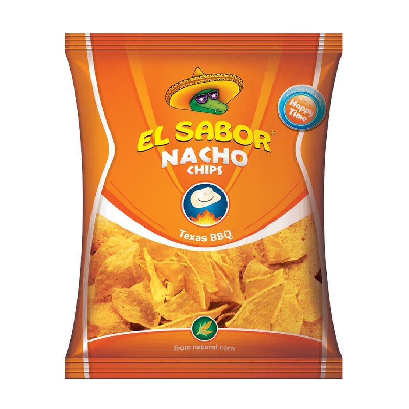 Nacho-Chips-Sabor-Barbecue-El-Sabor-100-G