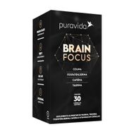 Brain Focus Puravida Com 30 Cápsulas