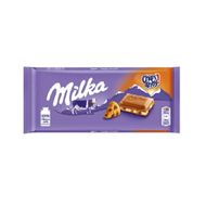 Barra De Chocolate Importado Chips Ahoy Milka 100 G