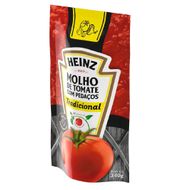 Molho De Tomate Com Pedaços Tradicional Heinz Pouch 300 G