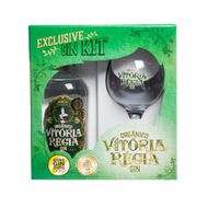 Kit Gin Orgânico Tradicional Vitória Régia 750 Ml