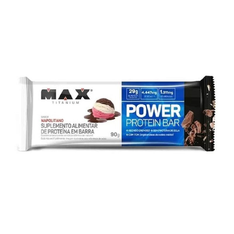 Barra-Proteica-Power-Protein-Bar-Napolitano-Max-Titanium-90-G