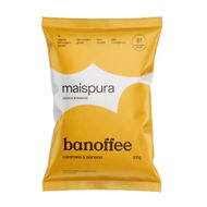 Pipoca Artesanal Sabor Banoffee Caramelo E Banana Mais Pura 100 G