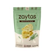 Lascas Crocantes Zaytas Com Alecrim E Flor De Sal Zaya 80 G