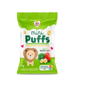 Biscoito De Arroz Mini Puffs Brócolis E Maça Nhami Mami 15 G