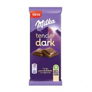 Barra De Chocolate Tender Dark Milka 85 G