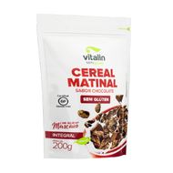 Cereal Matinal Integral Sabor Chocolate Vitalin 200 G
