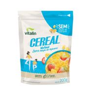 Cereal Matinal Zero Adição De Açúcares Vitalin 200 G