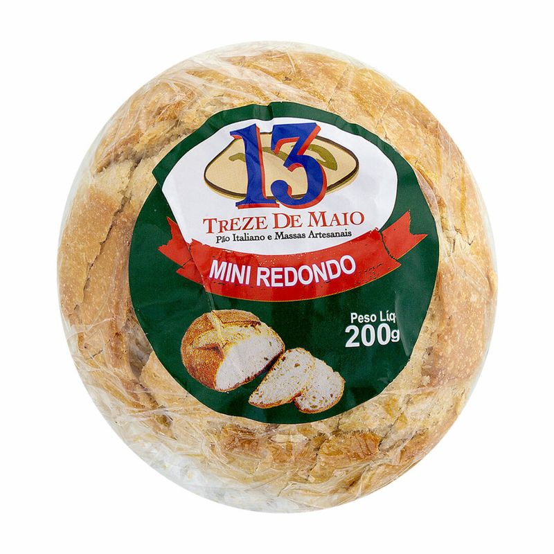 Mini-Pao-Italiano-13-De-Maio-200g-Redondo