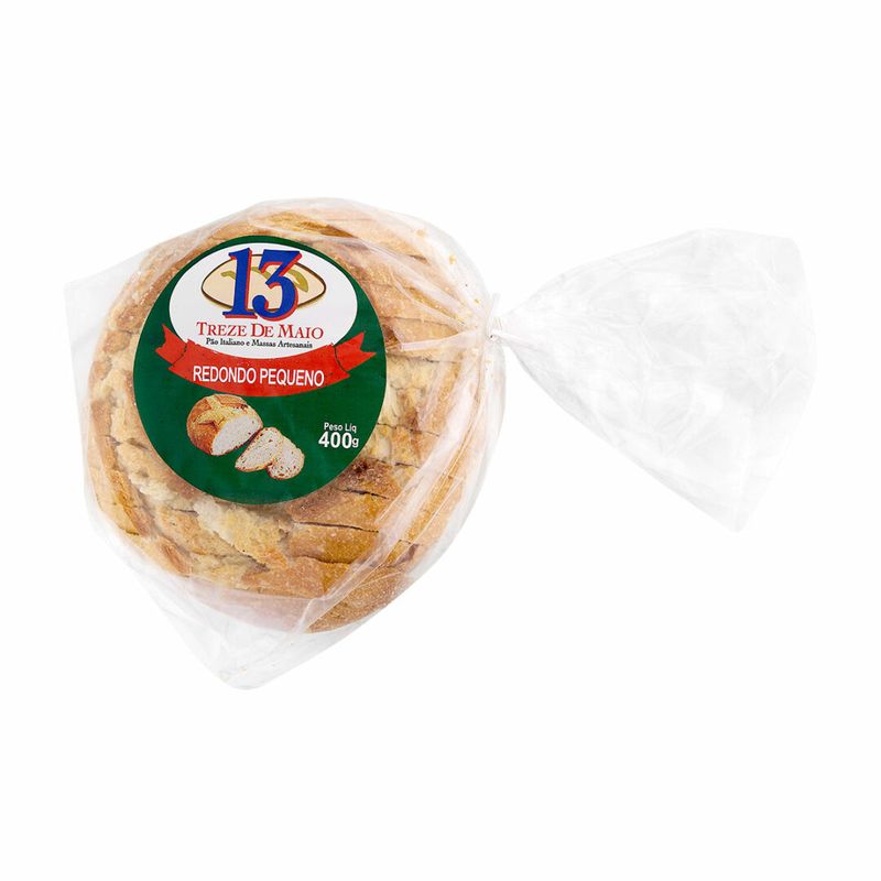Pao-13-De-Maio-Italiano-400g-Redondo