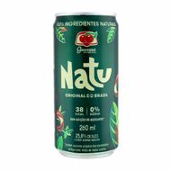 Refrigerante 100% Natural Natu Original Do Brasil Guaraná Antárctica 260 Ml