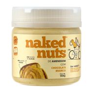 Pasta De Amendoim Com Chocolate Branco Naked Nuts 150 G