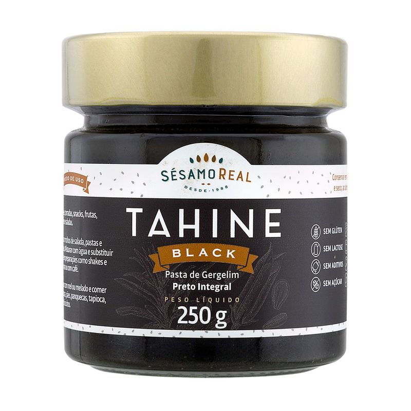 Tahine-Black-Sesamo-Real-250g