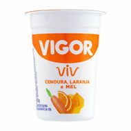 Iogurte Natural Laranja, Cenoura E Mel Vigor Viv 150 G