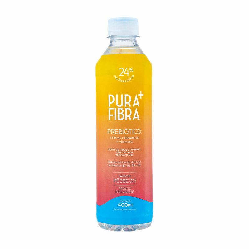 Bebida-Funcional-Fonte-De-Fibras-Prebioticas-Sabor-Pessego-Pura-Fibra-400-Ml