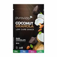 Granola Coconut Dark Chocolate Mini Puravida 30 G