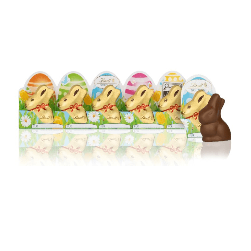 Coelho-De-Chocolate-Ao-Leite-Goldhase-Lindt-50-G-Com-5-Unidades