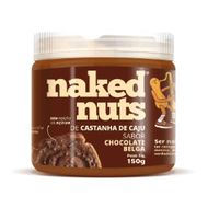 Pasta De Castanha De Caju Chocolate 50% E Nibs Naked Nuts 150 G