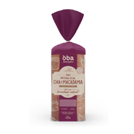 Pão De Forma Chia & Macadâmia Fermentação Natural Oba Bem Querer 400 G