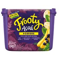 Polpa De Açai Com Banana Frooty 2l