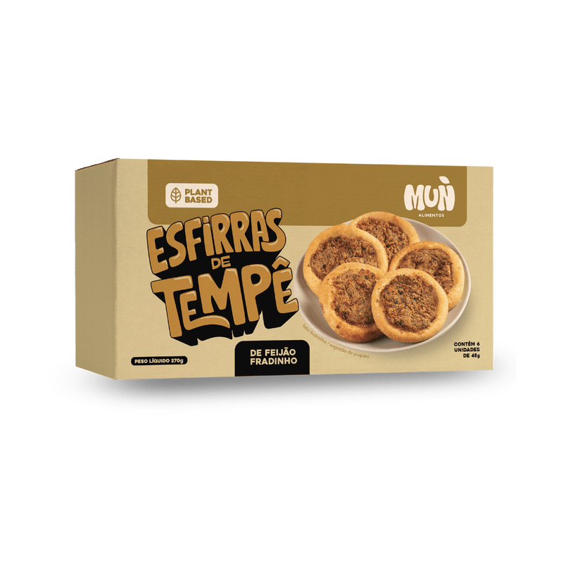 Esfirra-Com-Recheio-De-Feijao-Fradinho-E-Arroz-Negro-Mun-Alimentos-270-G