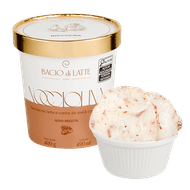 Sorvete Bacio Di Latte Leite E Creme De Avelã Com Cacau 490ml