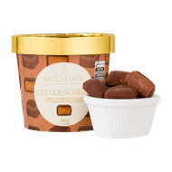 Bombom Sorvete Cioccolato Belga Bacio Di Latte 144 G