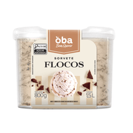 Sorvete Flocos Oba Bem Querer 1,5 L