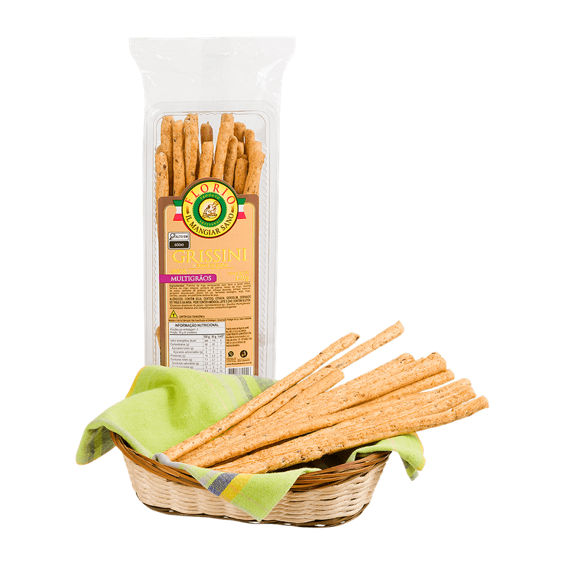 Grissini Integral 12 Grãos Florio 120 G
