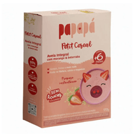 Cereal De Aveia Infantil Morango E Beterraba Papapa 170 G