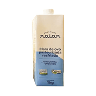 Clara De Ovo Orgânico Pasteurizada Resfriada Raiar Ôrganicos