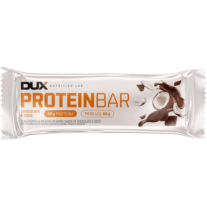 Barra-Proteica-De-Chocolate-E-Coco-Protein-Bar-Dux-Nutrition-60-G