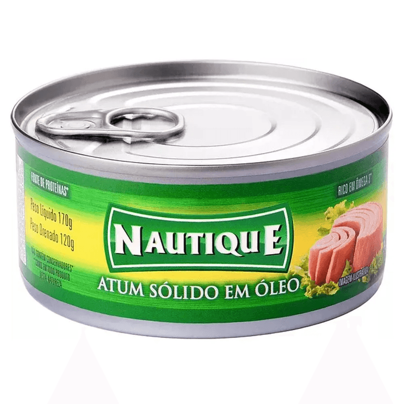 Atum Solido Em Óleo Nautique 170 G