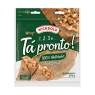 Tortilha Tá Pronto 100% Nutrição Wickbold 270 G