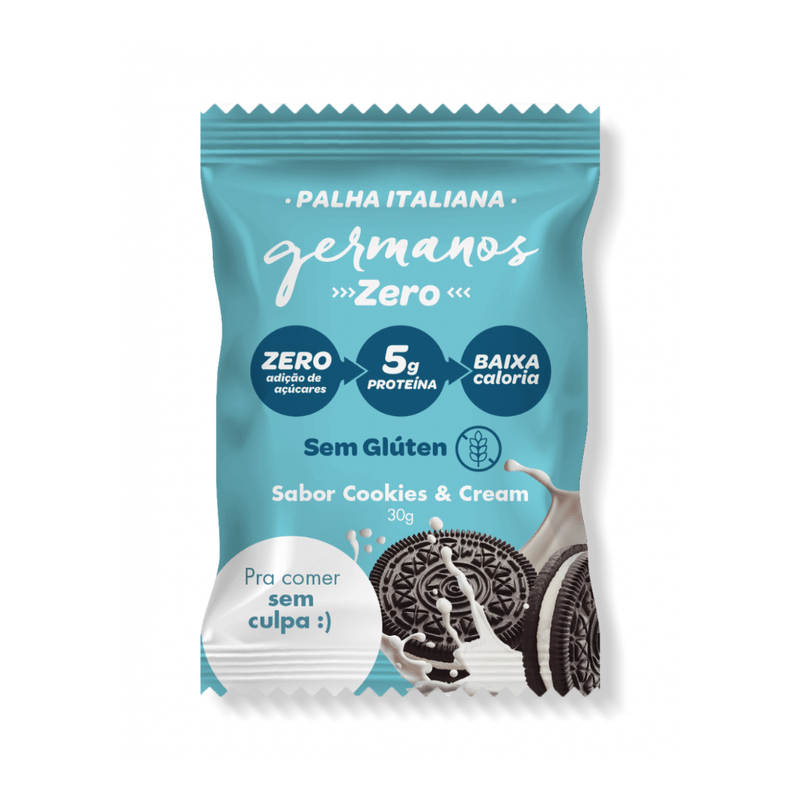 Palha It Germanos Cookies Cream Zero 30g