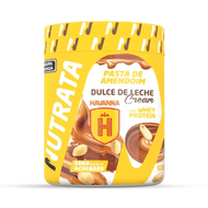 Pasta Amendoim Com Whey Sabor Dulce De Leche Cream Havanna Nutrata 600 G