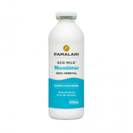 Leite Vegetal Sabor Macadamia Eco Milk Pamalami 500 Ml